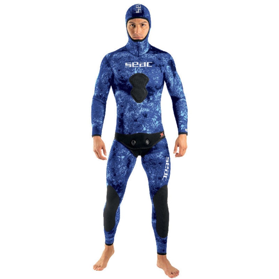 Spearfishing & Freediving Seac | Men'S Jacket Ghost Blue 3Mm - Seac