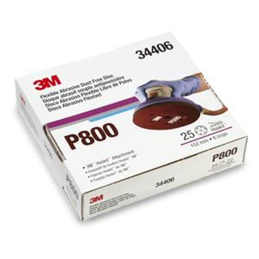 Boating 3M | Flexible Abrasive Hookit Disc Dust Free (Each)- 3M