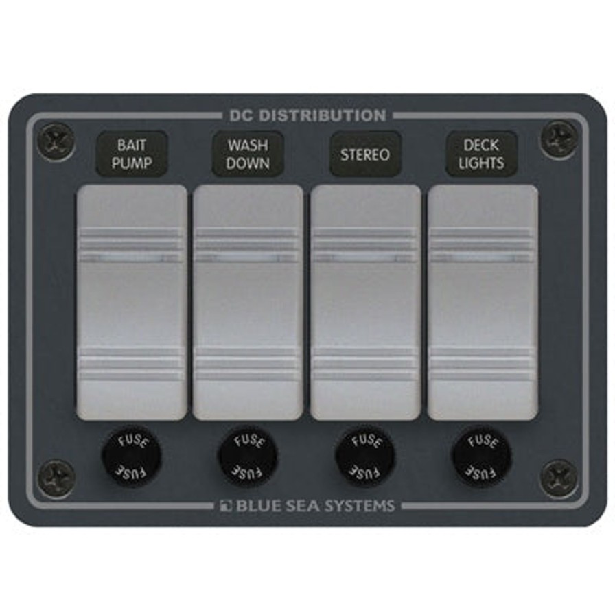 Boating Blue Sea Systems | Contura Water Resistant 12V Dc Panel - Blue Sea Systems