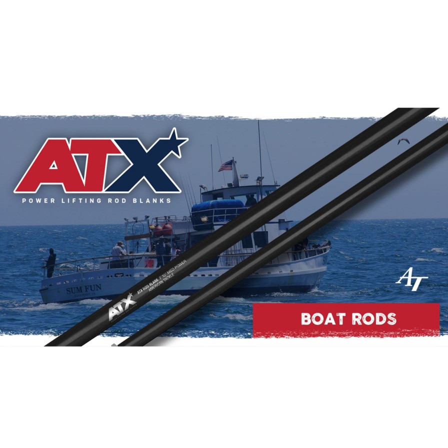 Rod Building American Tackle | Atx Boat Rods - American Tackle