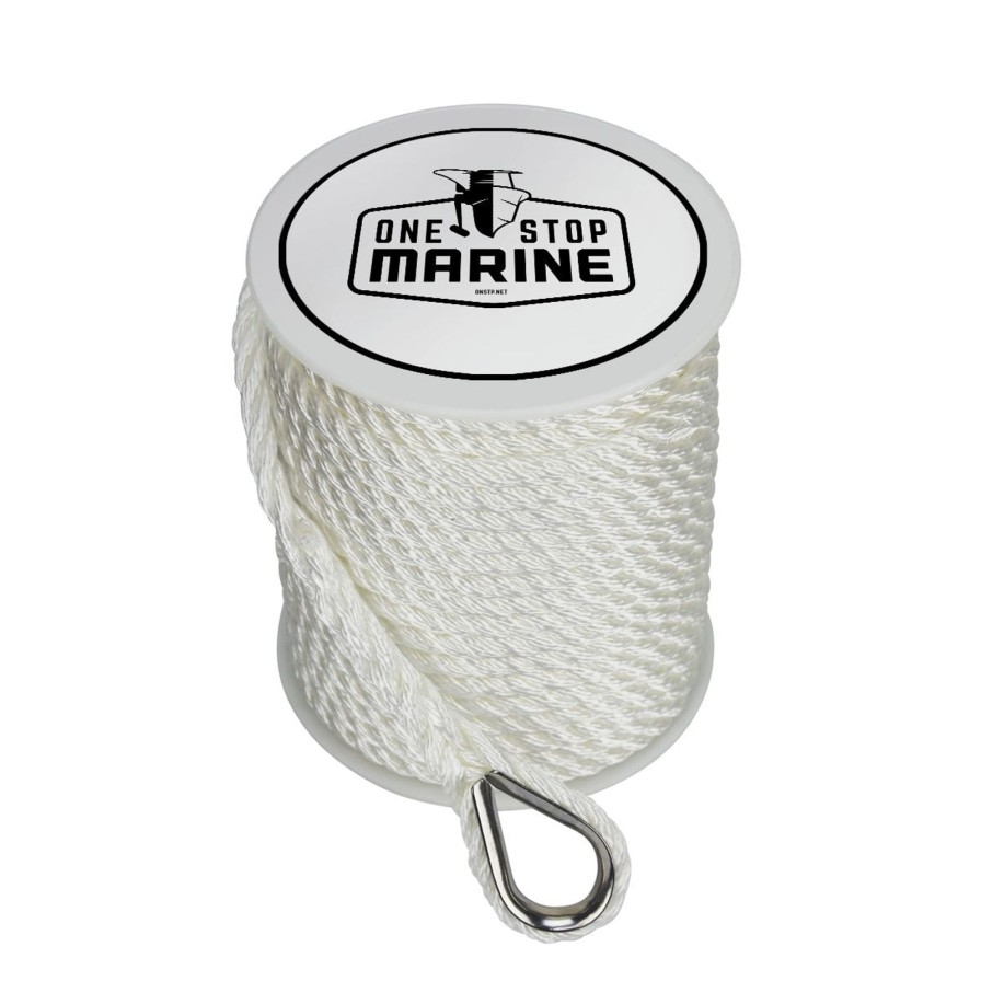 Boating One Stop Marine | Premium Nylon Twisted Rope Anchor Lines - One Stop Marine