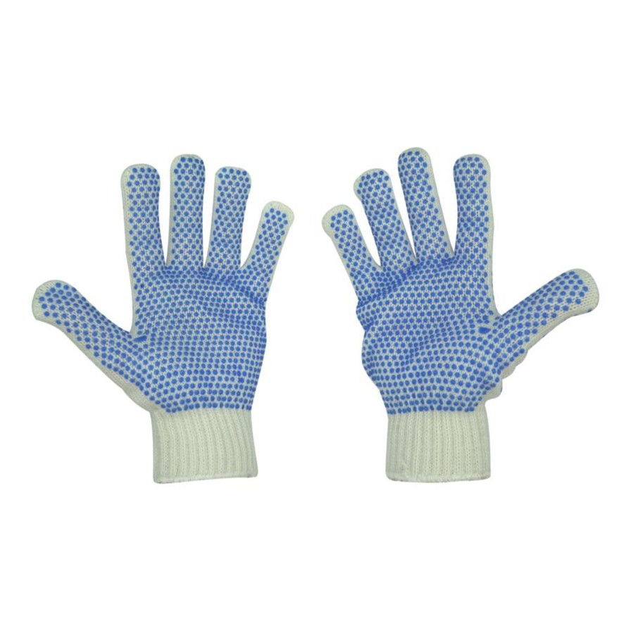 Fishing Joy Fish | Hevy Duty Blue Dot Pvc Gloves - Joy Fish