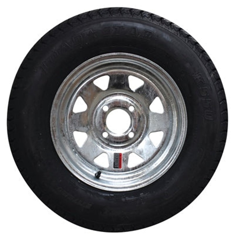 Boating Americana | Americana Galvanized Spoke Wheel Tire