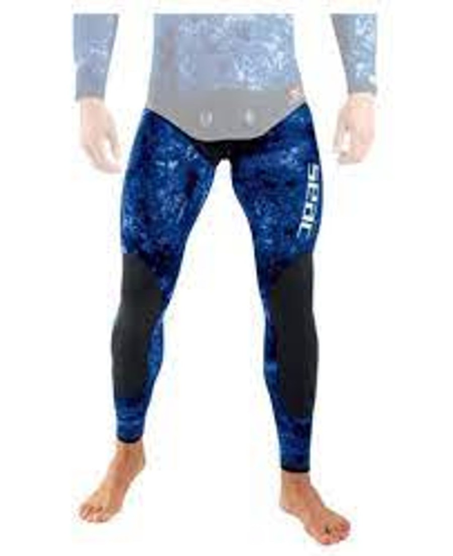 Spearfishing & Freediving Seac | Men'S Pants Ghost Blue 3Mm - Seac