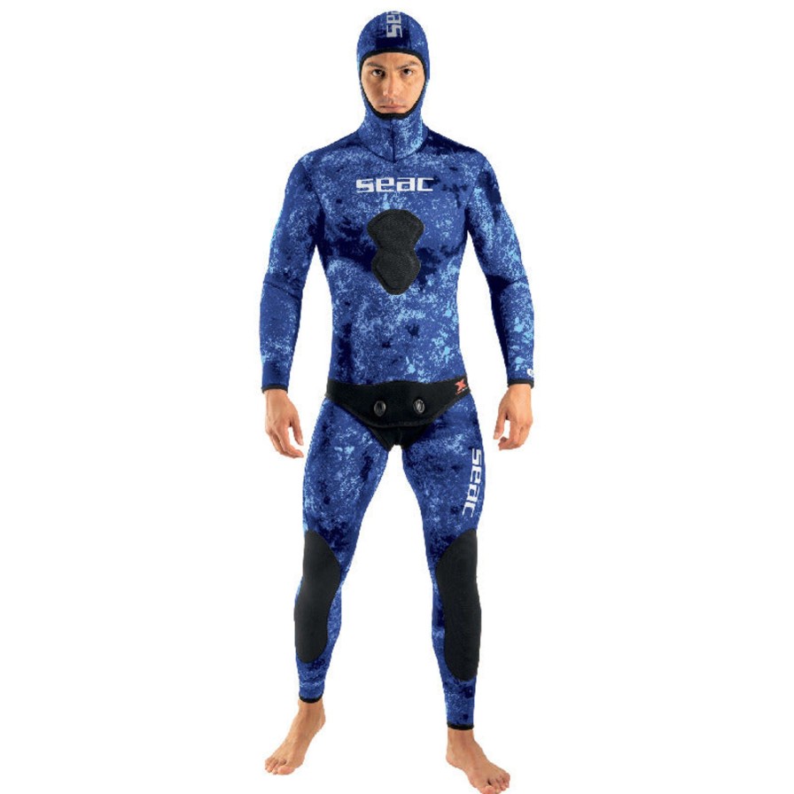 Spearfishing & Freediving Seac | Men'S Pants Ghost Blue 3Mm - Seac