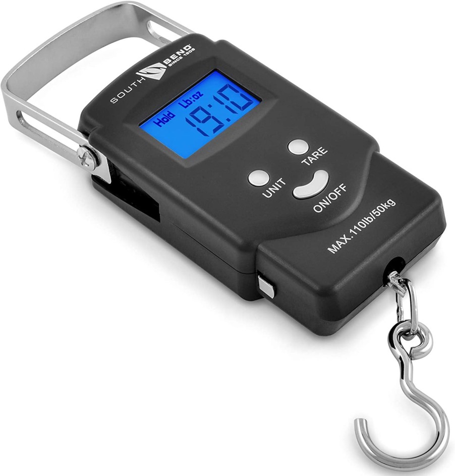 Fishing South Bend | Digital Hanging Fishing Scale & Tape Measure - South Bend