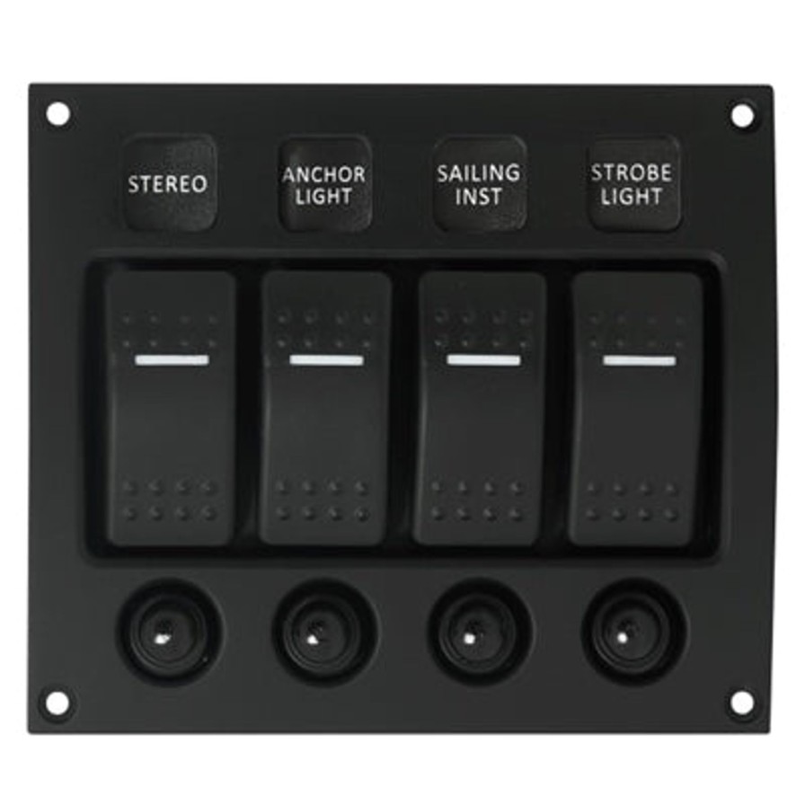 Boating Marpac | Curved Water Resistant Switch Panel - Marpac