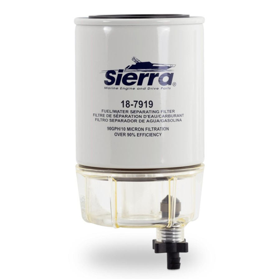 Boating Sierra | Fuel Water Separator Filter With Aqua Vue Bowl - Sierra