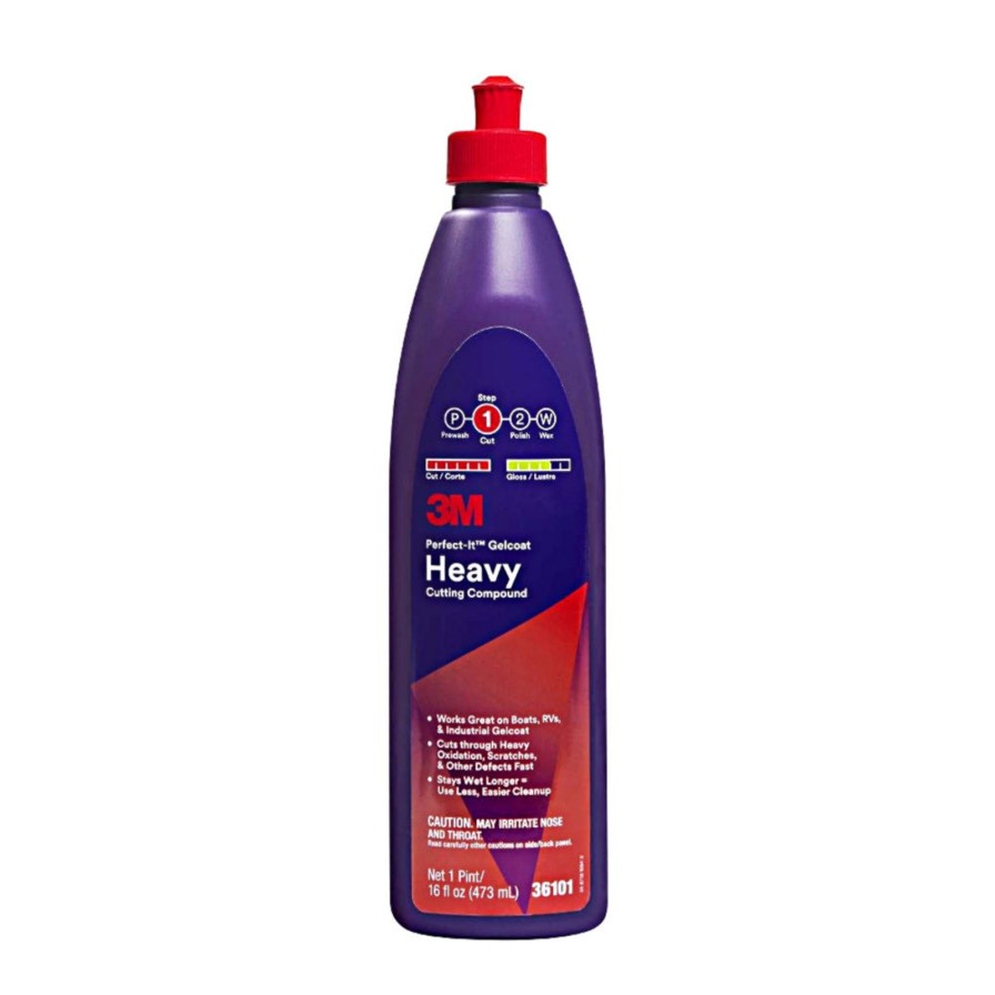 Boating 3M | Perfect-It Gelcoat Compound + Wax 16 Oz - 3M