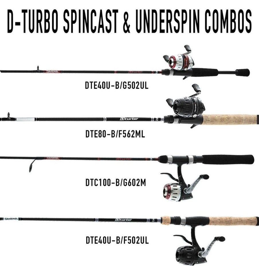 Fishing Daiwa | D-Turbo Spinning Combo - Daiwa