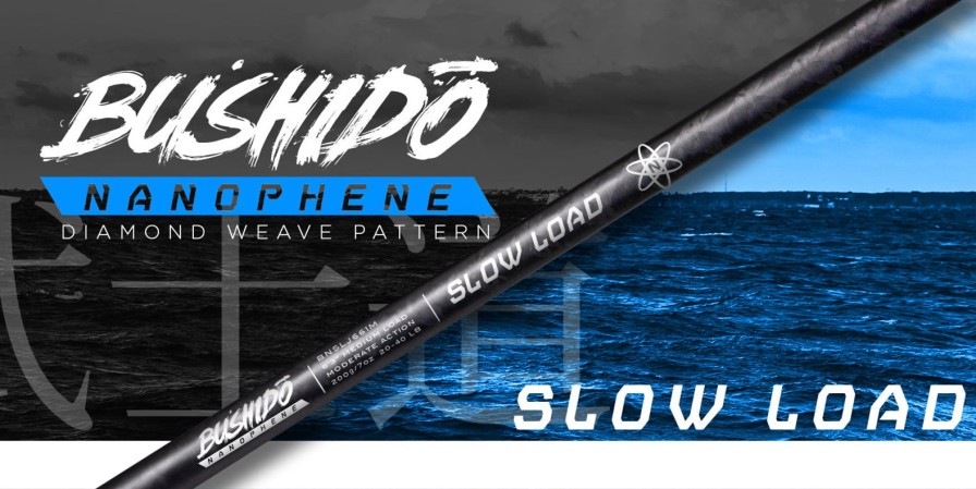 Rod Building American Tackle | Bushido Nanophene Slow Load Series Rod - American Tackle